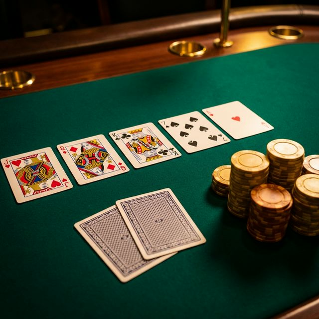 Texas Hold'em full board